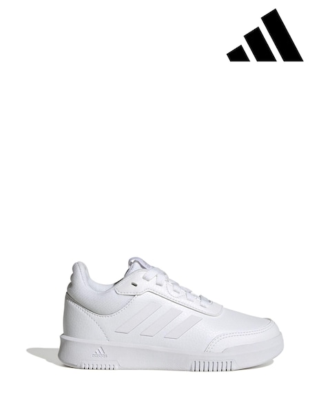 adidas White Tensaur Sport Lace Up Trainers (M89209) | €37