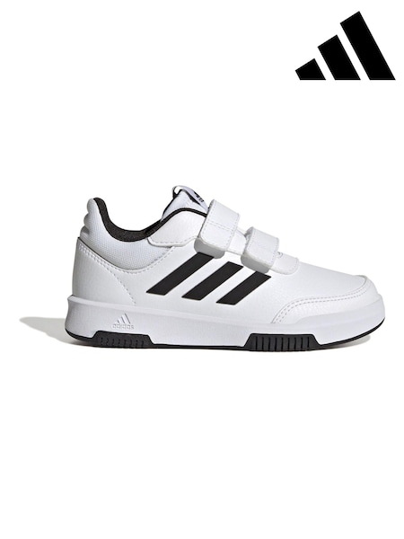 Adidas White/Black Hook and Loop Tensaur Sport Trainers (M89212) | €35