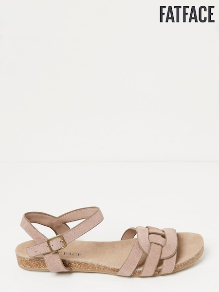 FatFace Brown Chain Detail Ailith Sandals (M89701) | €30.50