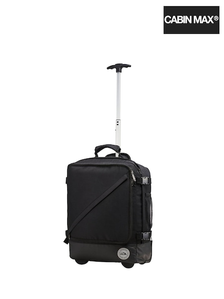 Schwarz - Cabin Max Greenwich Hybrid Kabinentrolley-Rucksack, 45 cm (M8E448) | 92 €