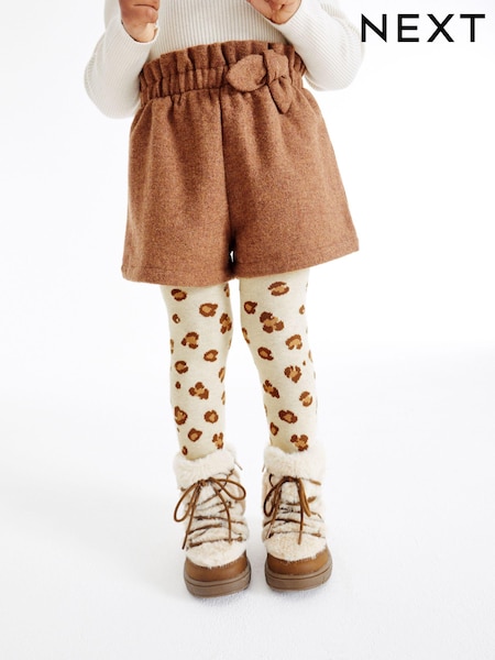 Rust Brown Shorts & Tights Set (3mths-7yrs) (M90050) | €10.50 - €12.50