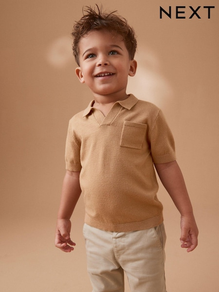 Rjava - Short Sleeve Trophy Neck Polo Shirt (3mths-7yrs) (M90405) | € 8 - € 10
