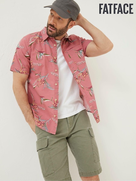 FatFace Pink Paradise Print Shirt (M90794) | €27