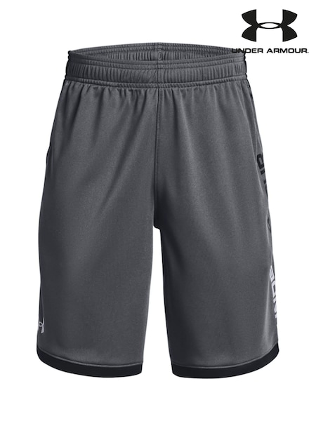 Grau - Under Armour Jugend Stunt 3.0 Shorts (M90937) | 29 €