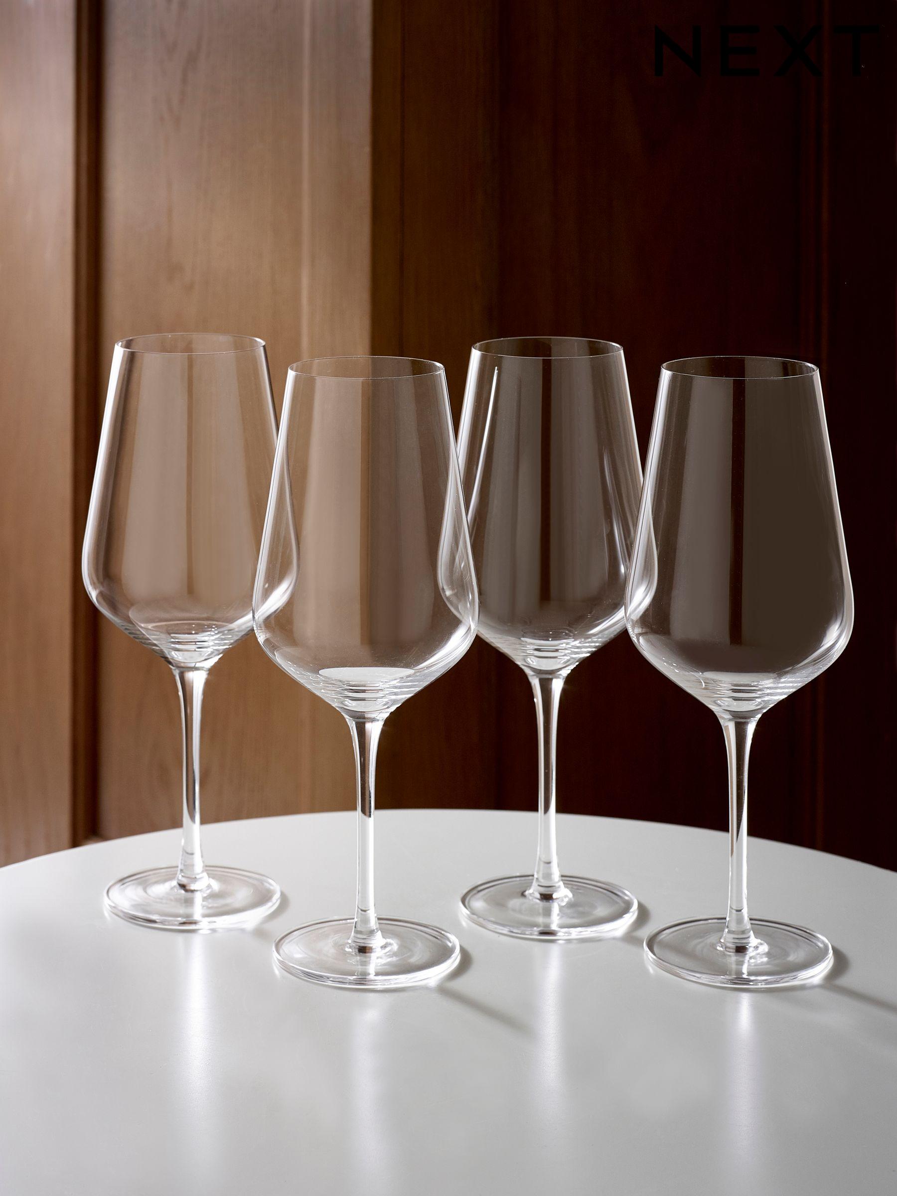 Clear Wine Glasses Homeware Tableware Next Luxembourg