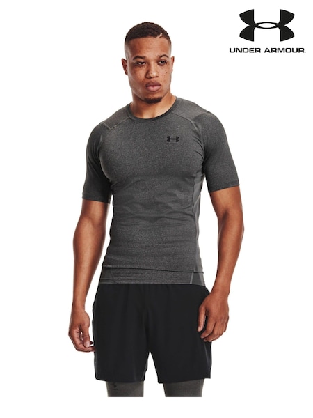 Under Armour Grey HeatGear Base Layer T-Shirt (M91628) | ₪161