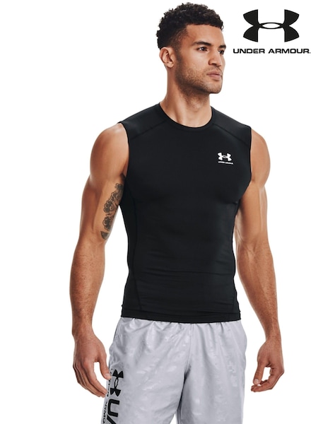 Negro - Under Armour HeatGear Base Layer Vest (M91653) | 45 €