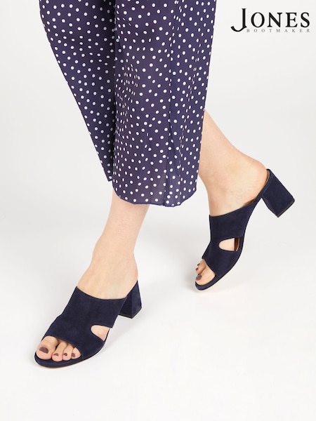 Jones Bootmaker Kennedi Leather Heeled Mule Sandals (M91787) | €54