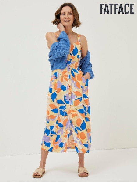 FatFace Corey Stencil Floral Midi Dress (M91933) | 25 €