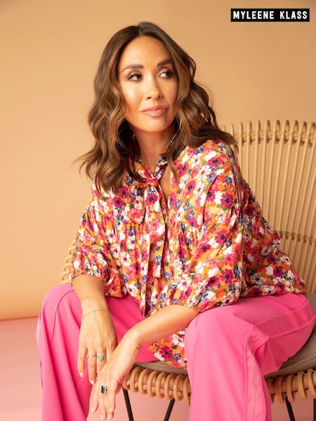 Myleene Klass High Neck Floral Blouse (M93110) | €13
