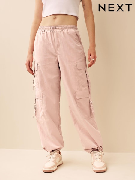 Light Pink Cargo Utility Trouser (M93319) | €12