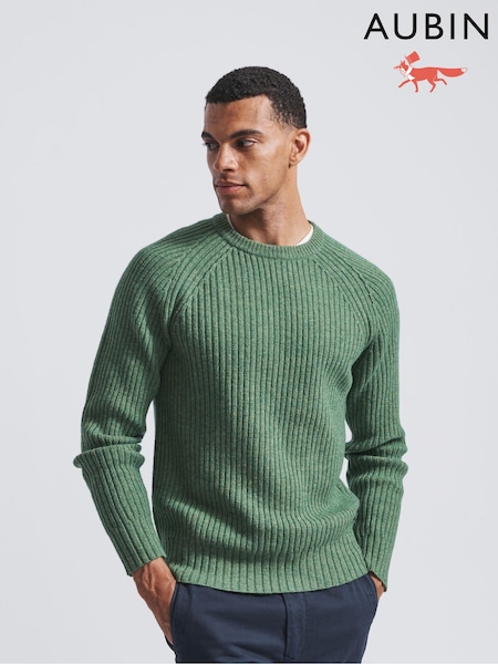Aubin Tay Fisherman Rib Crew Jumper (M95855) | €56