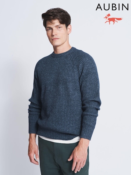 Aubin Tay Fisherman Rib Crew Jumper (M95877) | €56