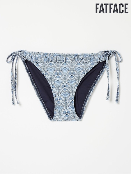 FatFace Sealife Blue Floral Ruffle Bikini Bottoms (M97845) | €7