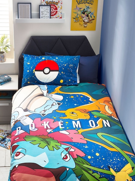 Reversible 100% Cotton Duvet Cover And Pillowcase Set (M98564) | € 22