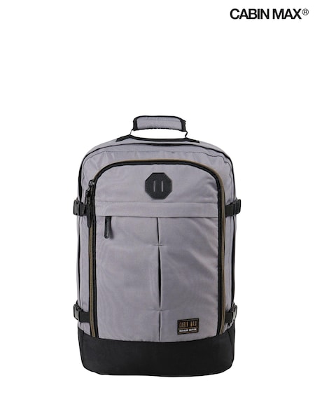 אפור - Cabin Max Metz 44l Carry On 55cm Backpack (M98973) | ‏176‏₪
