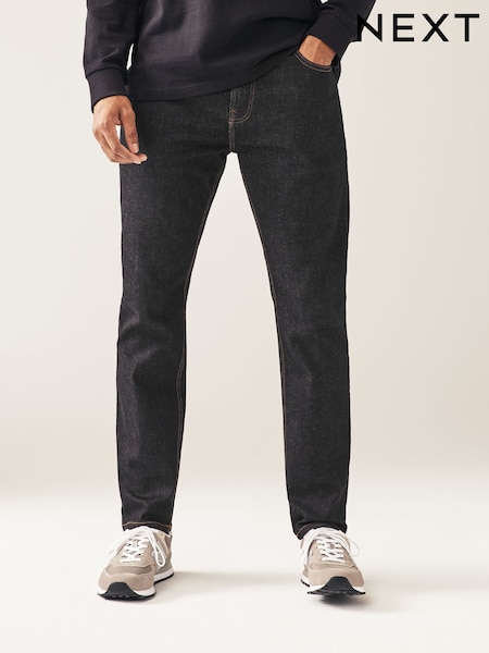 Noir Délavage - Slim Fit Classic Stretch Jeans (M99053) | € 4