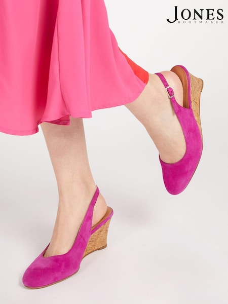 Jones Bootmaker Zahra Leather Wedges (M99548) | ₪448