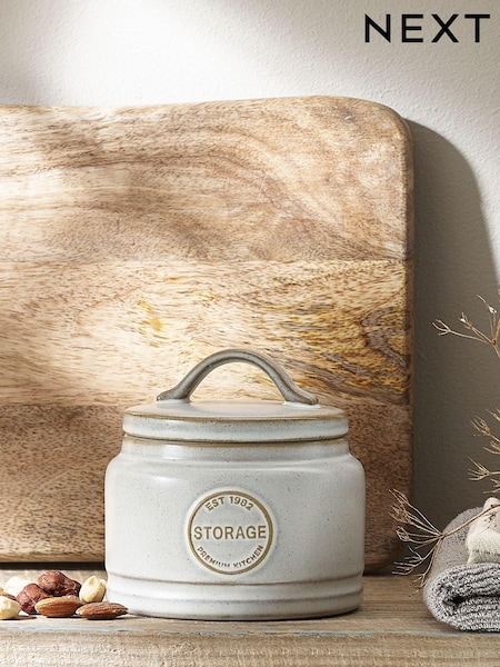 Natural Country Badge Single Storage Jars (MF0005) | $18