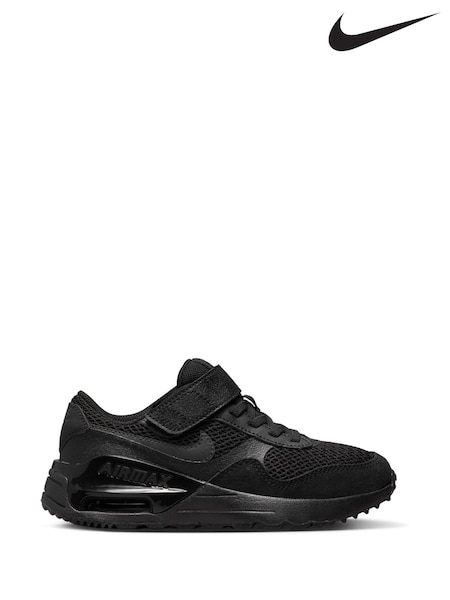 Schwarz - Nike Junior Air Max Systm Trainers (MLJ394) | 38 €