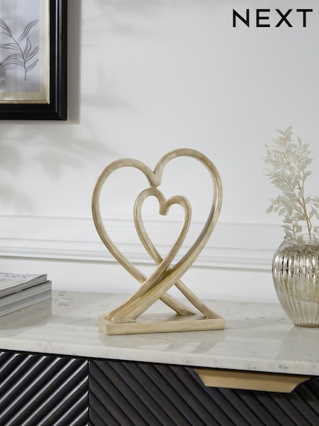 Gold Heart Ornament (N00066) | €31