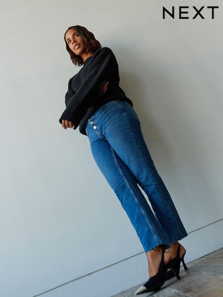 Denim Dark Blue Comfort Stretch Straight Jeans (N00163) | €5