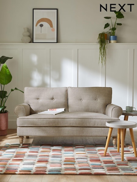 Chunky Weave Mid Natural Delia Compact 'Sofa in a Box' (N00731) | €675
