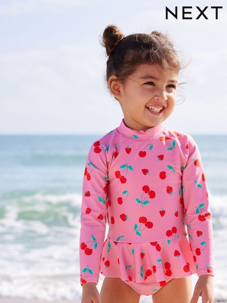 Pink/Kirsche - Sunsafe Swim 2 Piece Set (3mths-7yrs) (N01203) | 16 € - 18 €