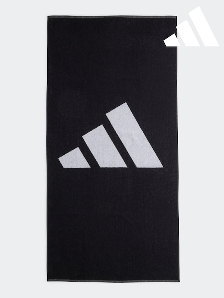 adidas Black Large 3 Bar Towel (N01406) | R$ 295