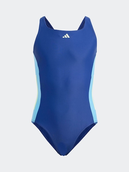 adidas Blue Cut 3 Stripes Swimsuit (N01497) | €12