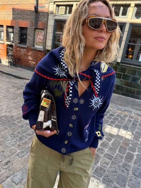 Black - Never Fully Dressed Icons Cardigan