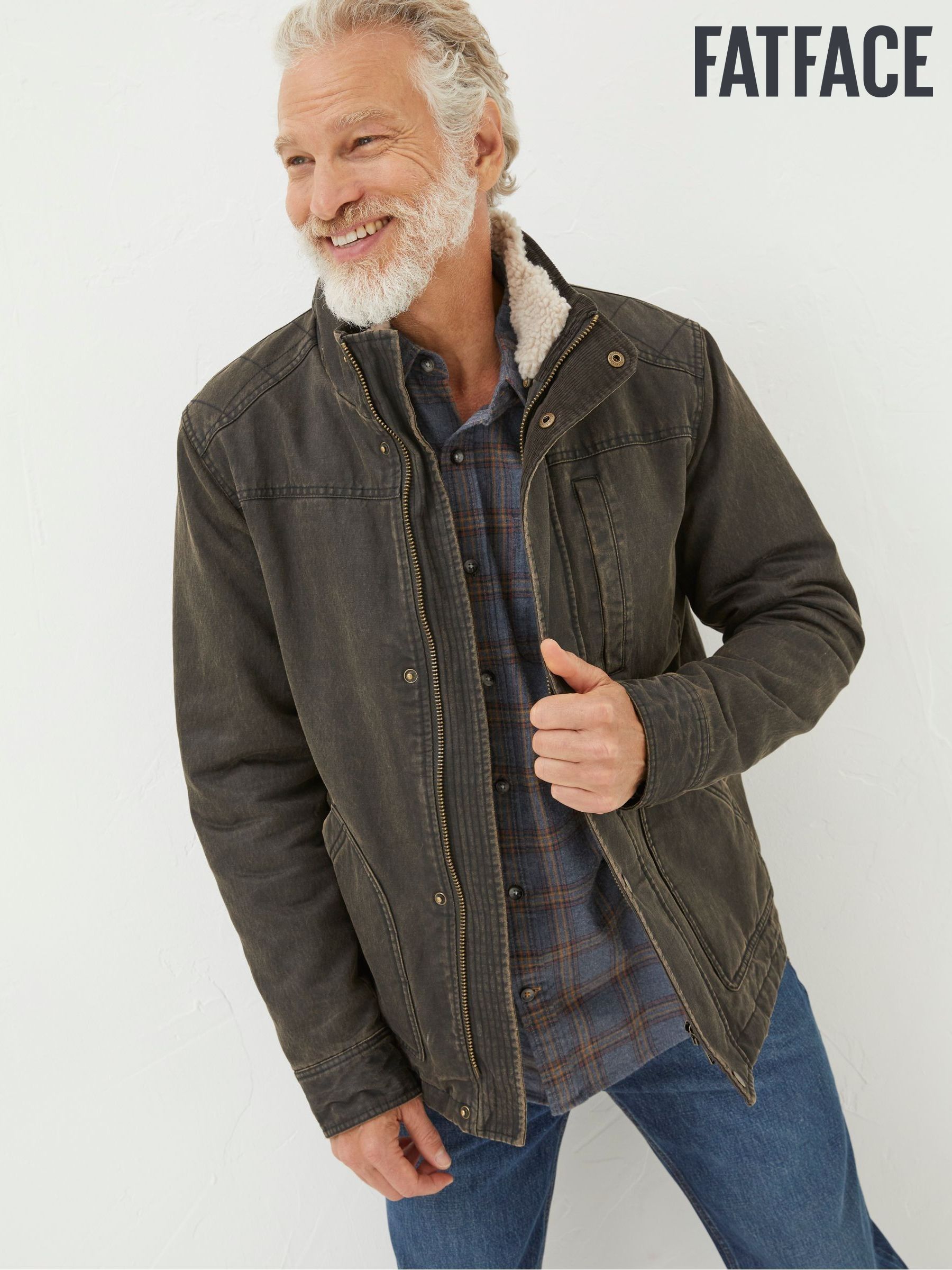 Men's denim coats & jackets cheap