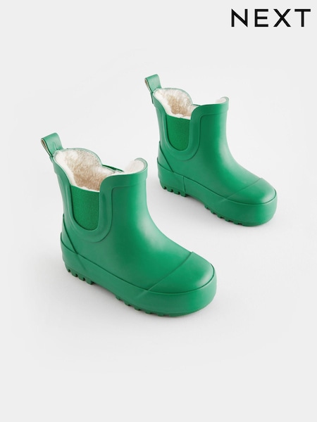 Živo zelena - Warm Lined Ankle Wellies (N02110) | € 12 - € 15