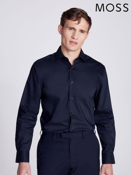 MOSS Black Stretch Shirt (N02339) | €50