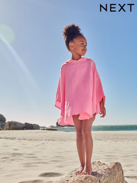 Pink 100% Cotton Kaftan (3-16yrs) (N02408) | €7.50 - €10