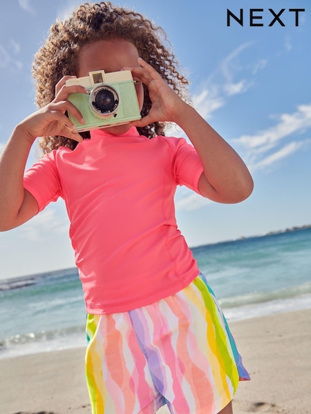 Multi Rainbow Beach Shorts (3-16yrs) (N02418) | €5 - €7