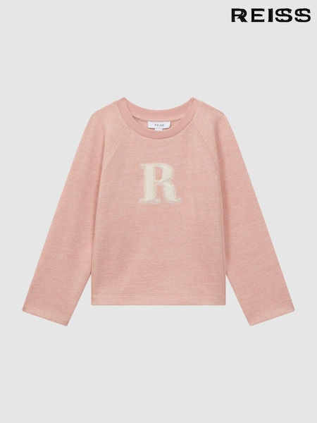 Reiss Connie Cotton Blend Crew Neck Top (N02791) | 61 €