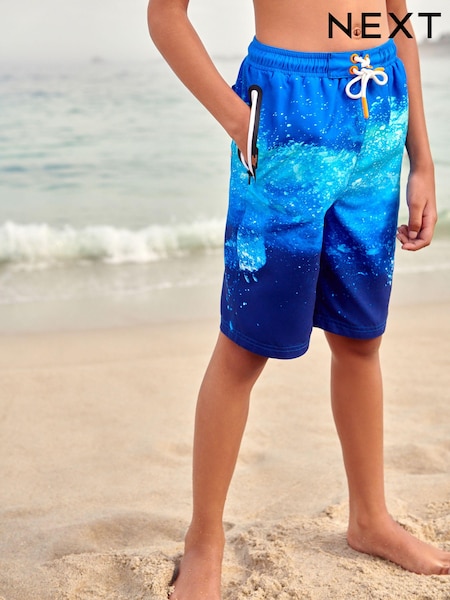 Blue Board Swim Shorts (3-16yrs) (N04363) | €7 - €10