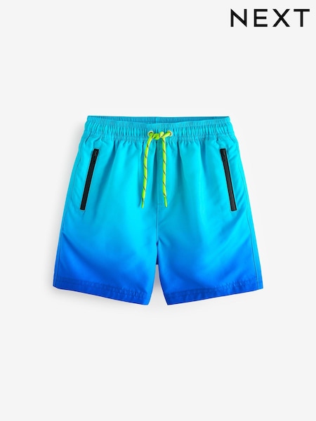 Blue Dip Dye Swim Shorts (3-16yrs) (N04367) | €4 - €8