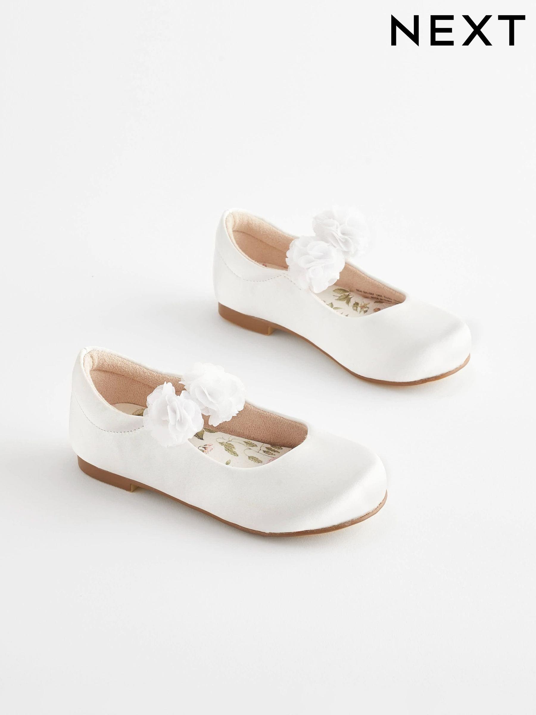 White occasion shoes girls discount