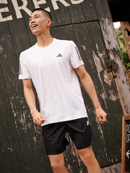 Alb - Adidas Own the Run Tricou (N04682) | 125 LEI
