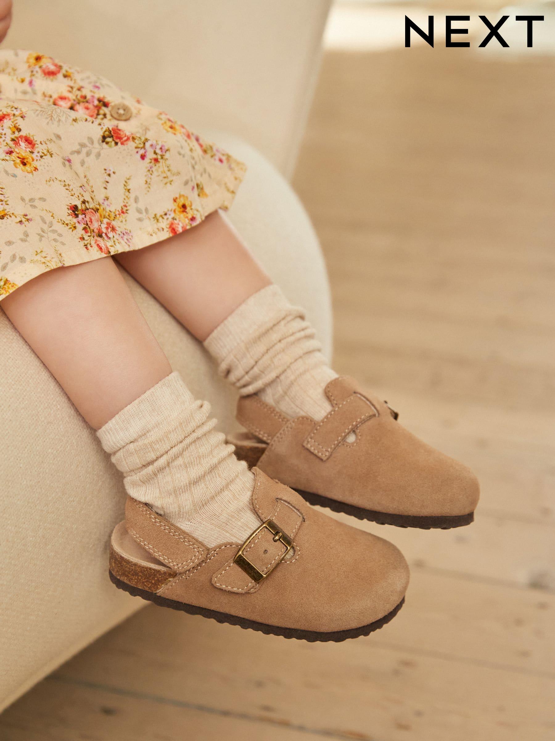 Girls leather clogs online