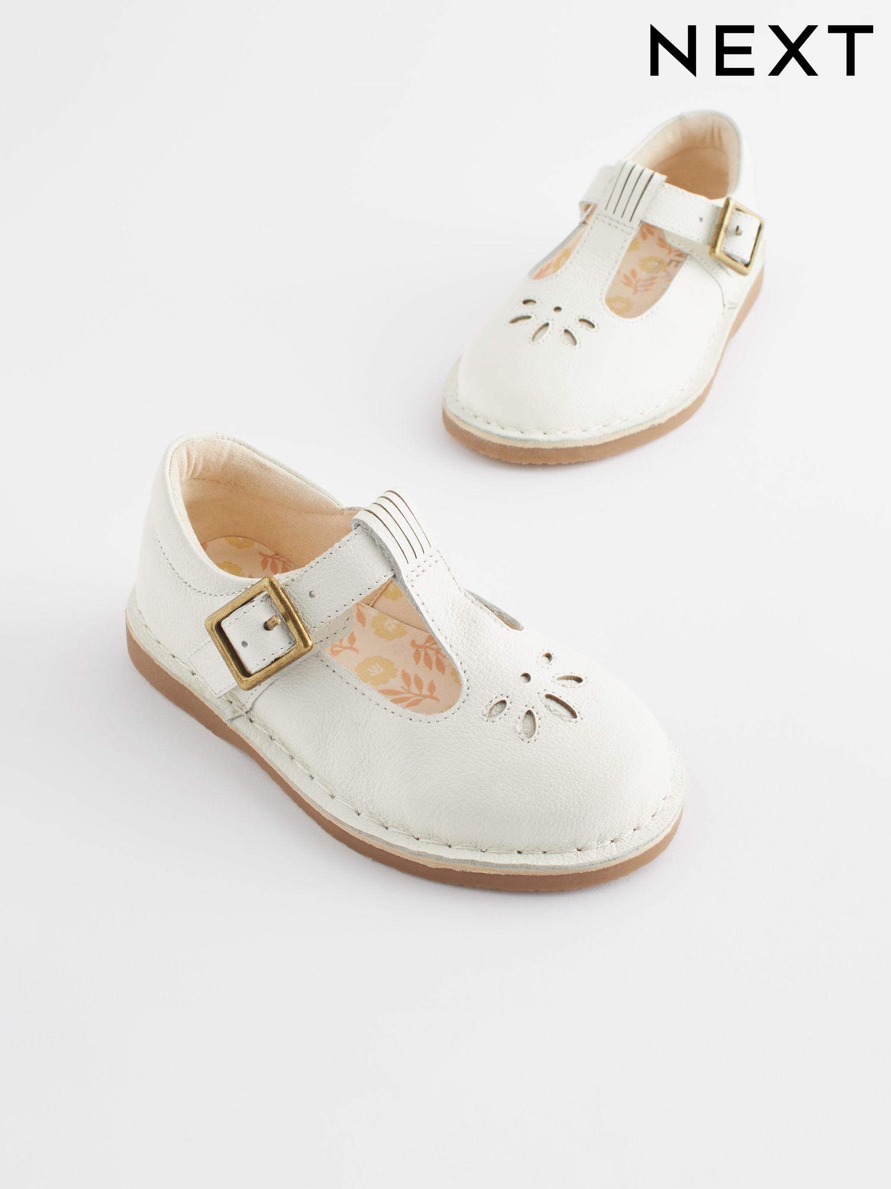 Cream T Bar Plain Partywear Shoes Next Luxembourg
