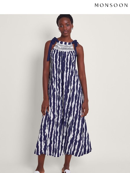Monsoon Caity Stripe Dress (N04776) | 286 LEI