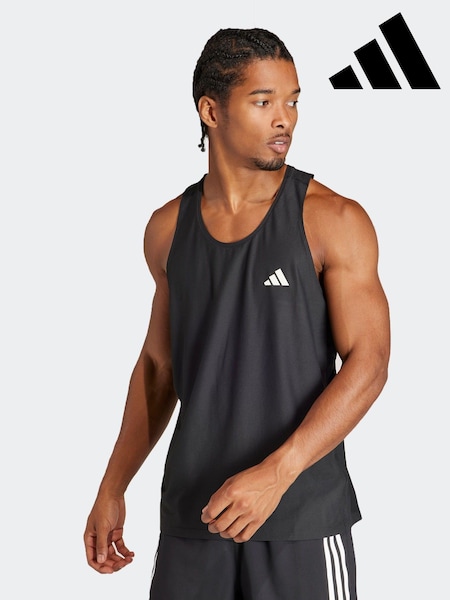 adidas Black Own The Run Tank Top (N04898) | R$ 295