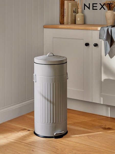30L Vintage Ribbed Soft Close Bin (N04947) | € 59