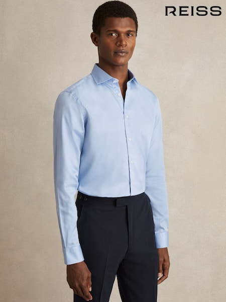 Reiss Remote Bengal Cotton Sateen Shirt (N05134) | 95 €