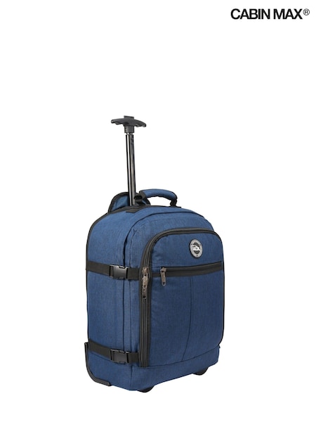 Cabin Max Blue Black Metz Underseat Hybrid 30 Litre Trolley Bag and Backpack (N05323) | 2,704 UAH