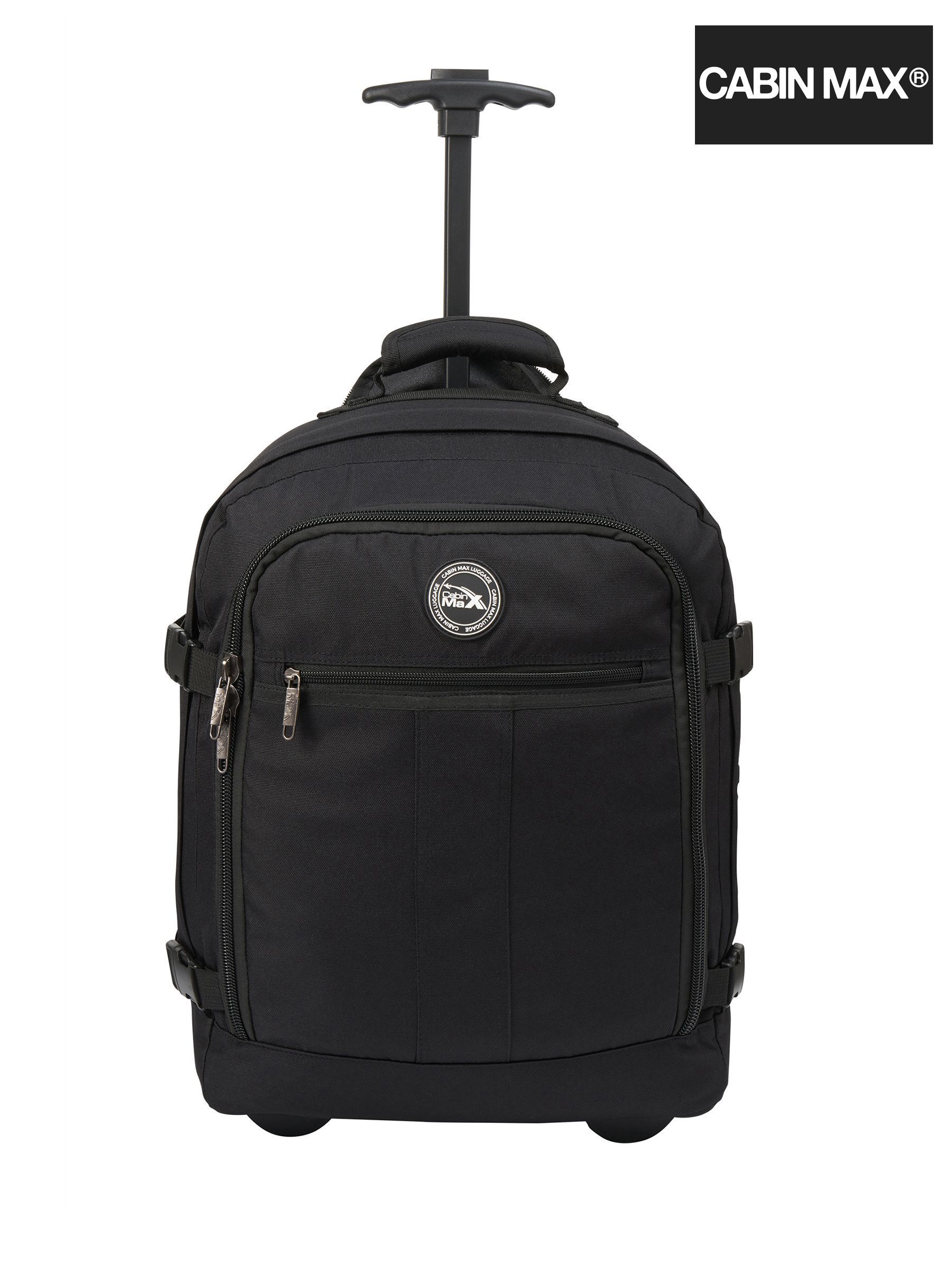 Cabin Max Black Cabin Bag Holiday Luggage Next Luxembourg