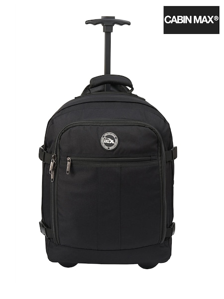 Mörk Svart - Cabin Max Metz Underseat Hybrid 30 Litre Trolley Bag And Backpack (N05333) | kr950